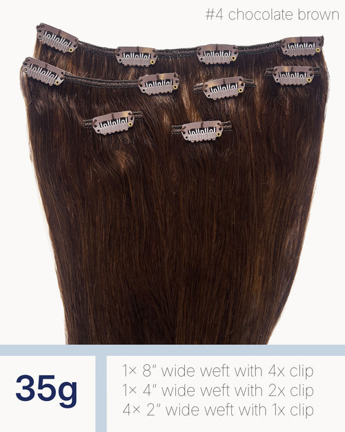 clada Half Head Clip-Ins hair extensions, product overview