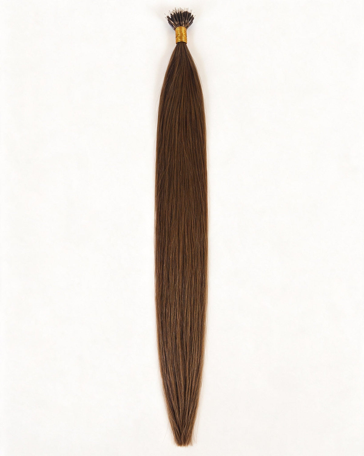 clada Chestnut — #6 hair extensions, product shot