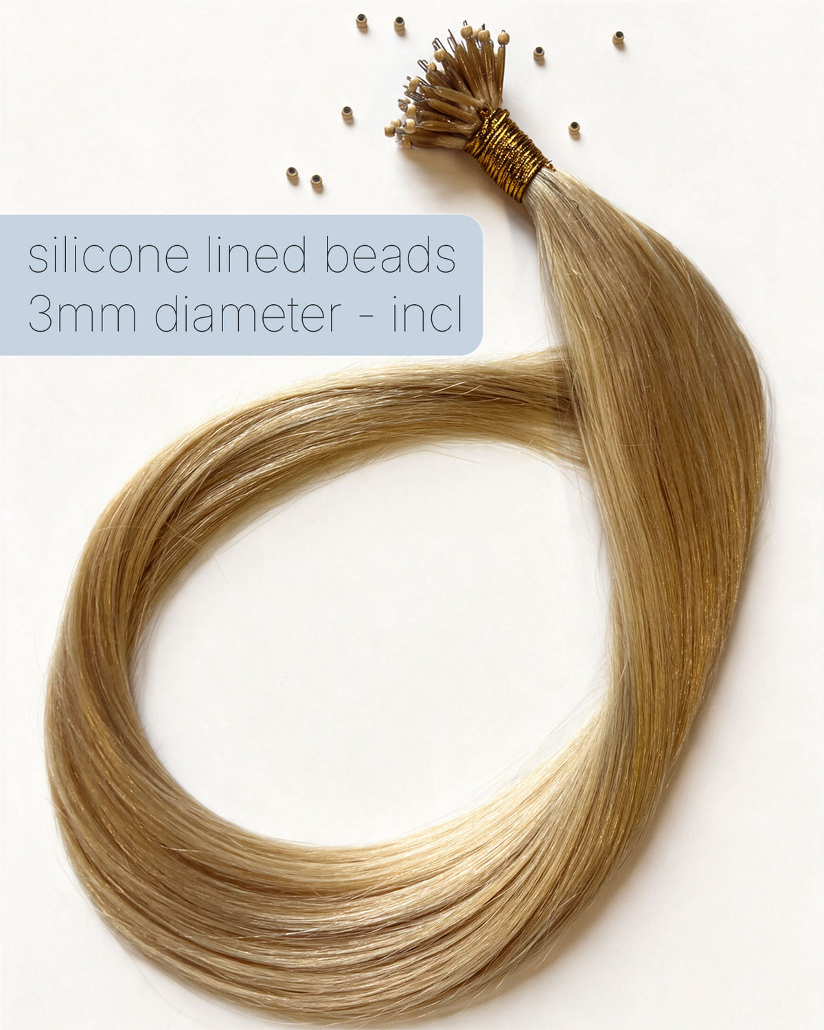 clada Nano Ring Extensions 3-Pack hair extensions, product overview